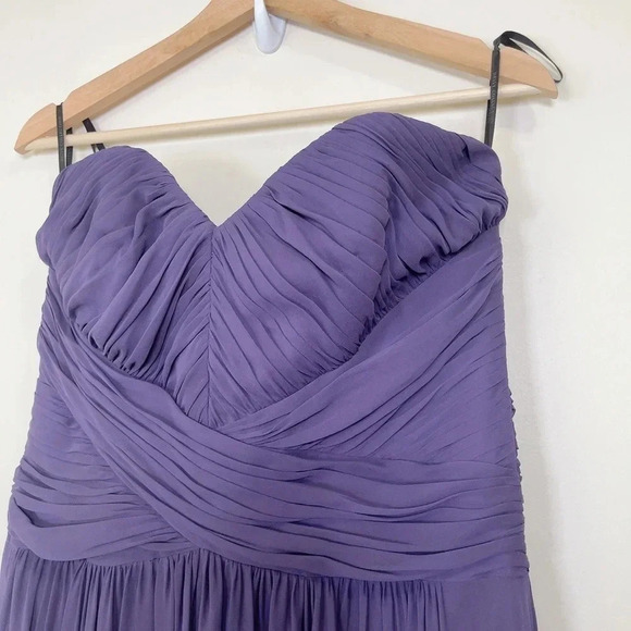 DESSY COLLECTION | LUX CHIFFON BRIDEMAID PROM DRESS IN CONCORD COLOR - Picture 7 of 14